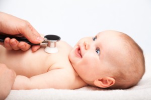 Infant heartbeat checkup